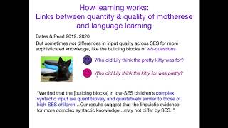 AcqOfLang1 Similarities Across SES Motherese [upl. by Ariik738]