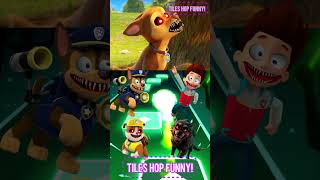 Paw Patrol Scary Chase vs Ryder x Coffin Dance  Tiles Hop EDM Rush coffindance tileshop [upl. by Gavan]