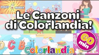 🎶 60 Minuti di Musica Divertente per Bambini  Tutte le Canzoni di Colorlandia [upl. by Gunnar951]