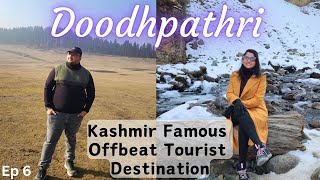 Doodhpathri Kashmir  Beautiful Tourist Place near Srinagar  Kashmir Winter Trip Dec 2023  Ep 6 [upl. by Kciremed]