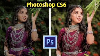 green color background  Photoshop CS6 photo editing  Photoshop tutorial and photo editing Tutorial [upl. by Atlante]