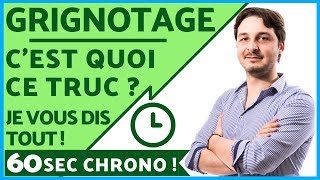 Le Grignotage  Cest Quoi ce Truc  🤔 LEssentiel sur cette Habitude en 60 secondes Top Chrono [upl. by Amby]