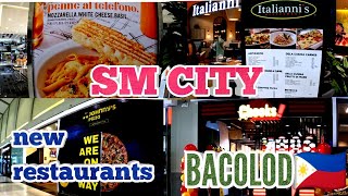 SM City  Bacolod🇵🇭  NEW RESTAURANTS OPEN [upl. by Shue]