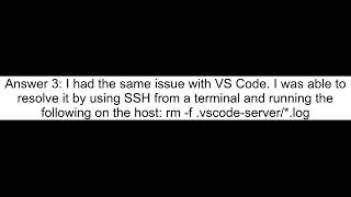 Failed to parse remote port from server output [upl. by Aenat]