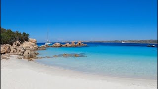 Spargi and Budelli islands  La Maddalena archipelago Sardinia  Italy [upl. by Nylecaj]