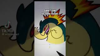 The Typhlosion allegations are INSANE Source ertdoesart on tiktok gaming pokemon typhlosion [upl. by Assilem740]