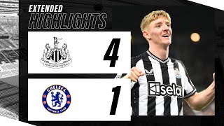 Newcastle United 4 Chelsea 1  EXTENDED Premier League Highlights [upl. by Leede]