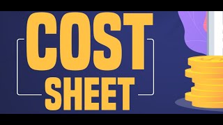 cost sheet format overview [upl. by Venable]