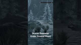 Skyrim underground dawnstar chest [upl. by Fleck]