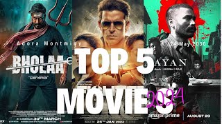 Top5 best movies in hindi100Quality movies2024best flimsubscribe🔥🤯 [upl. by Eanil828]