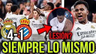 OTRO PENAL EL MADRID GOLEA 41 AL ESPANYOL Y SE PONE A UN PUNTO DEL BARCELONA [upl. by Eeliak997]