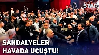 Beşiktaş Kongresinde Yumruklu Kavga [upl. by Naie]