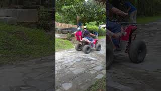 Naik Kendaraan ATV Di Mini Zoo Jogja Exotarium Sleman [upl. by Darnell678]