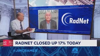 Radnet CEO Howard Berger goes oneonone with Jim Cramer [upl. by Moia]