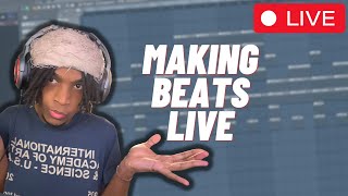 FASTEST PRODUCER MAKING BEATS LIVE [upl. by Edmund]