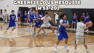 Greenfield vs Mesquite W 5320 [upl. by Wheelwright]