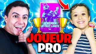 J’ai jamais vu un Joueur “PRO” de 11 ANS aussi fort sur Fortnite c’est incroyable [upl. by Esilana293]