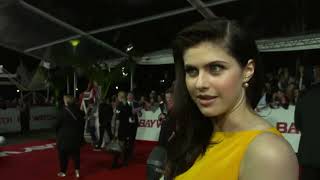 Alexandra Daddario  Interview [upl. by Tennes731]