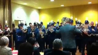 NieuwJaars Concert 2014 Schutterij en Fanfare Mars Bagatel [upl. by Etteroma303]