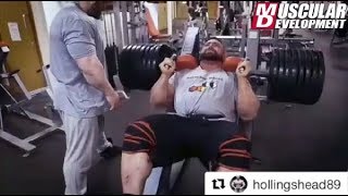 Luke Sandoe amp James Hollingshead – mega heavy leg training [upl. by Nuawed307]