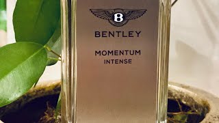 Bentley Momentum Intense 2017 fragrance review [upl. by Kelcy321]