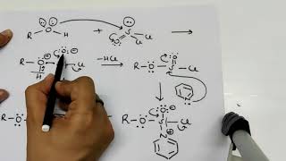 Reaction of Alcohols with Thionyl Chloride in Pyridine Darzens Process By Dr Manu Kaushal [upl. by Ecirual990]