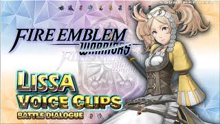 All Lissa Voice Clips • Fire Emblem Warriors • 2017 • Voice Lines • Nintendo Switch Kate Higgins [upl. by Aisel]