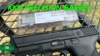 KKM Precision Match MampP Conversion 357 Sig Barrel  Needs A Break In [upl. by Quillon]