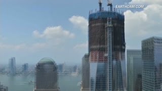 A timelapse video shows new World Trade Center [upl. by Akinajnat]