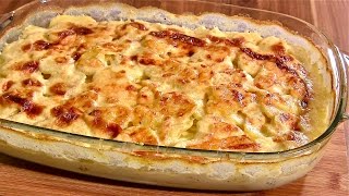 KartoffelgratinKartoffelauflauf klassisch zubereitetKartoffelauflauf vegetarischGratin dauphinois [upl. by Yeca]