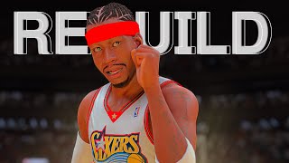 REBUILD Prime Allen Iverson no Sixers [upl. by Dlared]