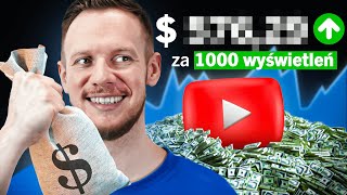 Ile Można Zarobić Na Youtube Za 1000 Wyświetleń Pokazuję Zarobki Na Youtube [upl. by Patterman]