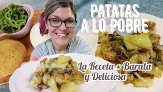 PATATAS A LO POBRE Receta de mi Padre RECETAS ESPAÑOLAS [upl. by Jarv]