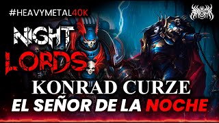 NIGHT LORDS AMOS DE LA NOCHE Most EPIC W40k Song of 2024 [upl. by Doreg]