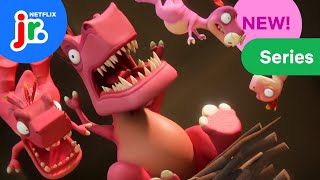 Bad Dinosaurs NEW SERIES Teaser Trailer 😂🦖 Netflix Jr [upl. by Kameko499]