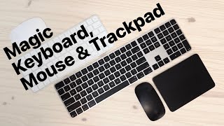 New Apple USBC Magic Trackpad Keyboard and Mouse Review [upl. by Neiluj]