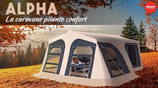 ANCIEN PRODUIT Trigano I L ALPHA la caravane pliante haut de gamme pour les couples [upl. by Lindon]