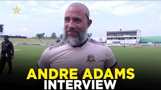 Bangladesh Bowling Coach Andre Adams Interview  Pakistan vs Bangladesh  2nd Test Day 5  M8A1K [upl. by Azitram895]