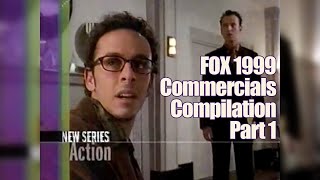 90s Commercials Compilation  FOX 1999 Part 1 [upl. by Anilev988]