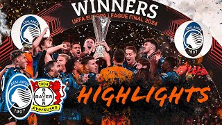 LATALANTA VINCE LEUROPA LEAGUE  AtalantaBayer Leverkusen 30  UEL Final Highlights [upl. by Laamak]