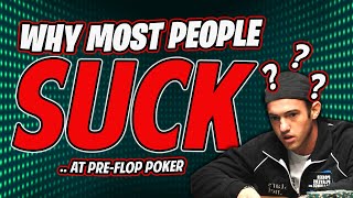 How to Play Preflop Poker Properly in No Limit Holdem [upl. by Peugia607]