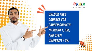 Unlock Free Courses for Career Growth Microsoft IBM and Open University UK [upl. by Eiahpets]