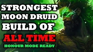 Absolute SAVAGE Moon Druid Build In Baldurs Gate 3 Honour Mode DESTRUCTION Full Level 112 Guide [upl. by Hodgkinson694]