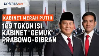 Daftar Lengkap Kabinet Merah Putih PrabowoGibran 109 Orang Pilihan Jadi Menteri dan Wamen [upl. by Carla]