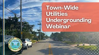 Utilities Undergrounding webinar video  held Jan 23 2024 [upl. by Omsare]