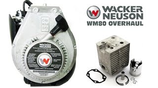 Wacker Neuson WM80 Engine Rebuild or Repair  DHS Equipment [upl. by Ajam]