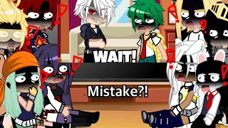 Pro heroes LOV and Parents React To Mistakes  MHABNHA  Gacha Club Life  MY AU [upl. by Loy526]