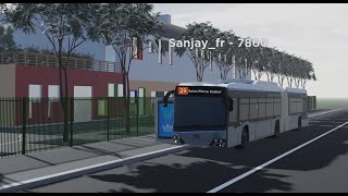 Anses darlet  RATP  Solaris 18 GNV  29 [upl. by Adalai]