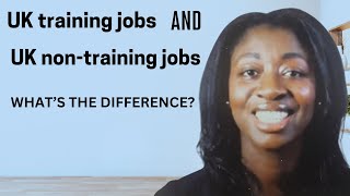 Difference between training and non trianing NHS jobs [upl. by Ozner831]