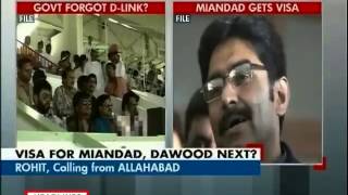 Dawoods relative Miandad gets visa for IndoPak ODI final [upl. by Fotzsyzrk755]